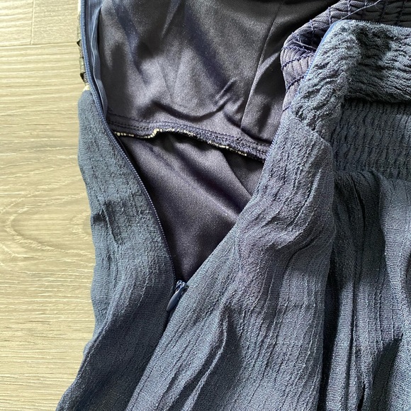 Point USA Navy Strapless Women's Maxi Dress - Picture 8 of 13